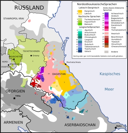 northeast caucasian languages